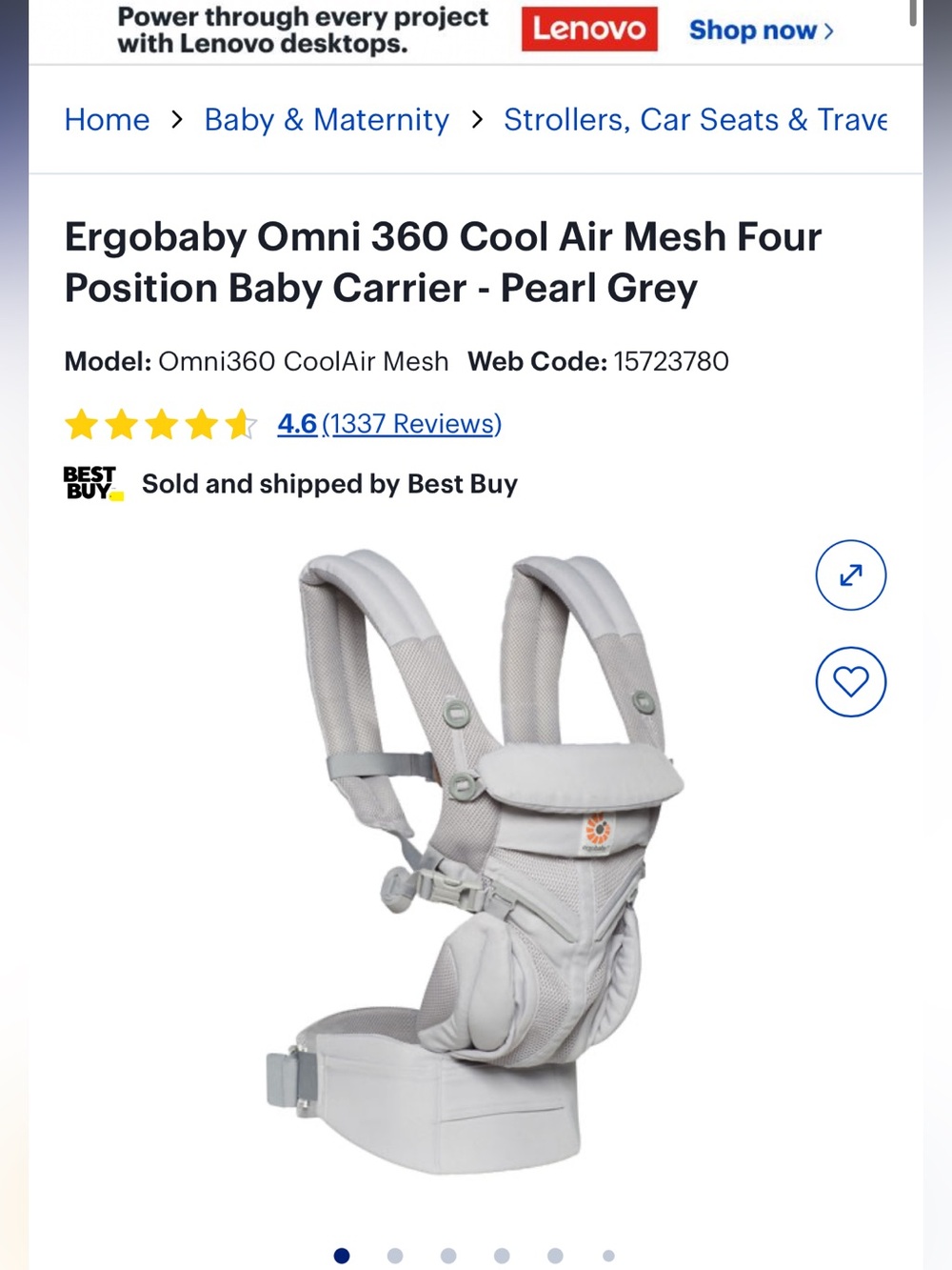 Ergobaby Carrier